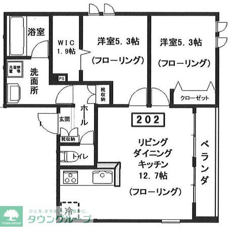 仮)へーベルメゾン中央5丁目北棟の物件間取画像